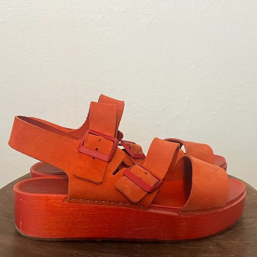 BRYR STUDIO  Stella Platform Sandals  - Monochrome Flame 39 - Picture 2 of 6